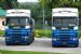 Pair of Scania 124L-420s with 4 axle tank trailers, at Tapah R&R, Malaysia