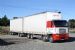 K & S Freighters Freightliner curtain sider at D.T.King & Co. Ltd. Invercargill depot New Zealand