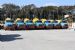 Mack Metro-liners - concrete agitators lined up at Allied Concretes Invercargill depot, New-Zealand 