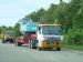 Megalift Heavy Machinery Hino profia with Kobelco excavator load