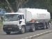 ST-Airport Services Turbo Engine Mitsubishi Fuso Great FP418 Tractor hauling a Trailer of Fuel Oil Tanker