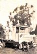 2 1/2 ton Dennis truck with solid rubber tyres, belonging to John Porter, Te Mata, Waikato, New Zealand