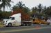 Volvo with low loader